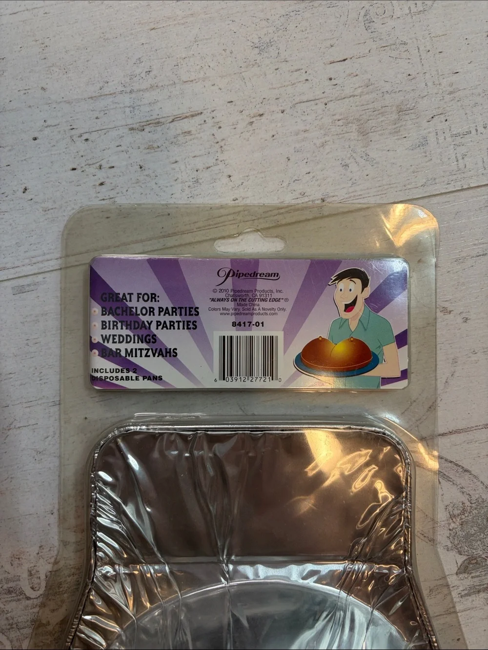 Foil Boobie Cake Pans 2 Disposable Pans